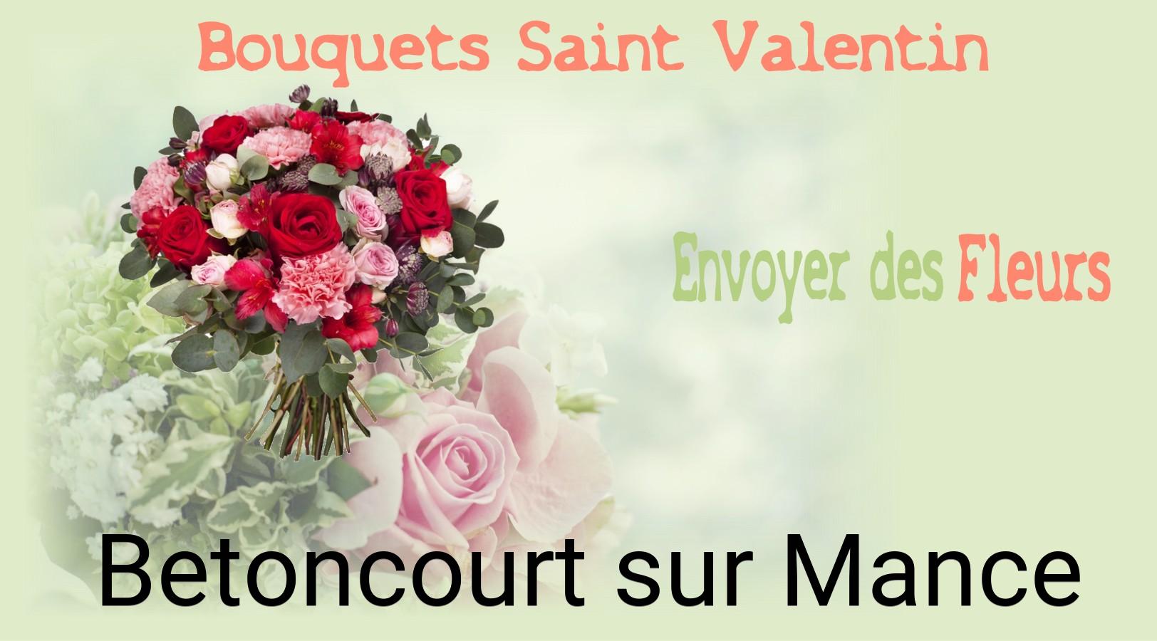 Roses de Saint-Valentin livrées à Betoncourt-sur-Mance
